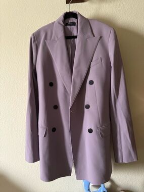 Theory Dusty Mauve Blazer